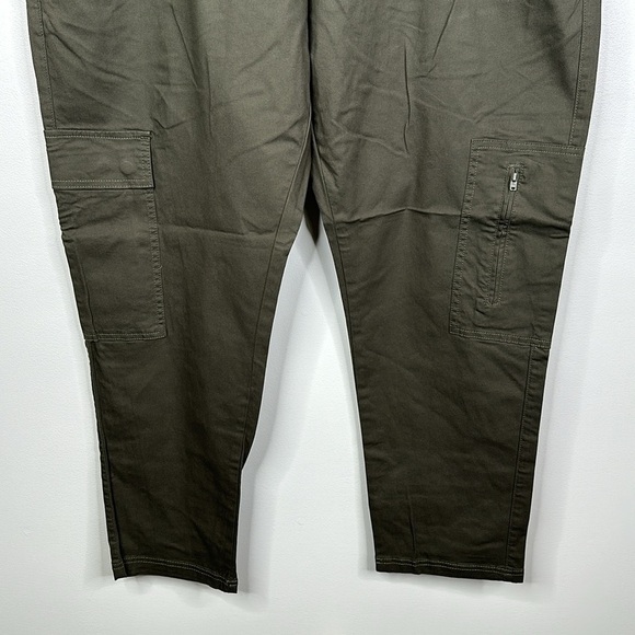 Johnny Bigg Leon Elastic Waist Cargo Pant in Khaki Green Men’s Size 46 - Picture 4 of 8